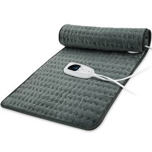 lot 8421 image: 33X17 Electric Heating pad with 6 Heat Settings, Auto Shut Off, Dry Electric Heating for Back Neck Knee Arms Legs Shoulder Heat Pads for Christmas Birthday Fathers Day Mothers Day (Dark Gray)