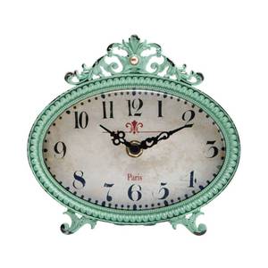 lot 9061 image: NIKKY HOME Table Clock, French Country Style Vintage Room Decor