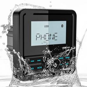 lot 9086 image: Waterproof Marine Digital Media Receiver Bluetooth Boat Stereo for UTV ATV