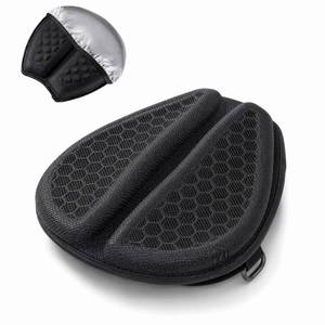 lot 10219 image: Hexrider Motorcycle Seat Cushion, 3D Honeycomb Cooling Gel Pad for Long Rides, Universal Non-Slip Shock Absorbing Seat Cover for Motorcycle Accessories, Foldable Breathable Cushion for Rider 1