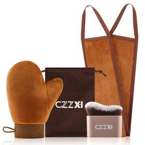 lot 10249 image: CZZXI Tanning Mitt, Body Brush & Back Tanner Applicator Kit