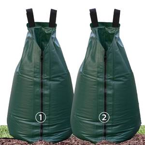 lot 11616 image: 20Gallon Tree Watering Bag, Slow Release Deep Root Watering System for Tree