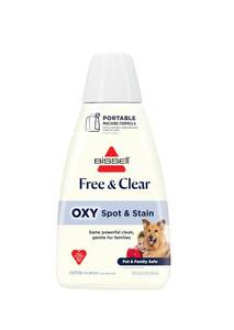 lot 12111 image: Bissell Little Green PET OXY Spot & Stain Free & Clear Portable Deep Cleaner Formula, 32 fl. oz, 4310