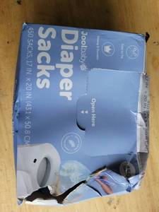 lot 19192 image: Joolbaby Diaper Sacks 450 Sacks 17 in. x 20 in.