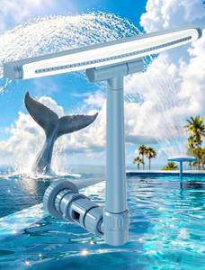 lot 19195 image: POOLHOUR Upgrade Height Pool Fountain for Above Ground and Inground Pools