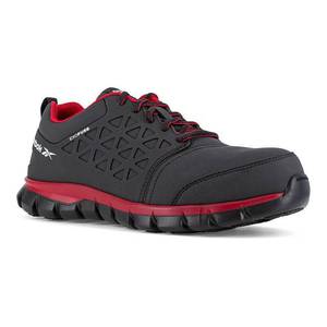 lot 19223 image: Reebok Work Mens Sublite Cushion Composite Toe Athletic Work Safety Shoes Casual (size 15)
