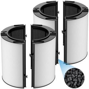 lot 19231 image: 2 Pack Combi 360°Glass HEPACarbon Filter For Dyson Air Purifier TP04 TP10