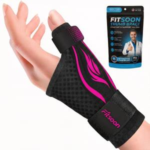 lot 20340 image: Thumb Wrist Brace Spica Splint for Trigger Finger Arthritis Sprains Relief