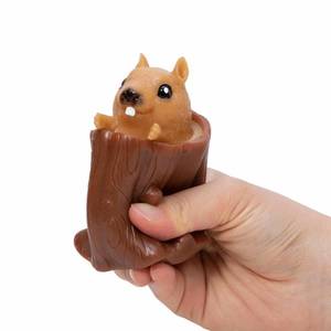 lot 20343 image: Schylling Nutty Squirrel Popper Toy - Squish Toy - Age 3 (Pack of 1)