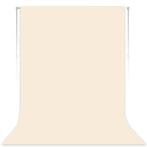 lot 20344 image: Cream Photography Backdrop for Photoshoot, Fabric, 7x10 FT