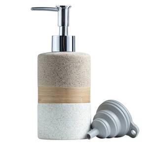 lot 20391 image: Cormomu Ceramic Kitchen Dish Soap Dispenser Set with Stainless Steel Pump