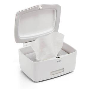 lot 20409 image: OXO Good Grips PerfectPull Wipes Dispenser 6 L x 4.5 W x 3.2 H