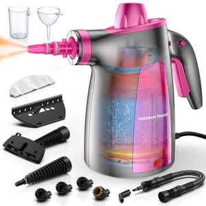 lot 20429 image: Pressurized Handheld Steam Cleaner, Portable Deep Cleaning Steamer (Used)