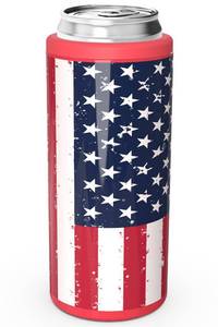 lot 20435 image: TILUCK Skinny Can Cooler, Stainless Steel Insulated Slim Cans, 12 oz