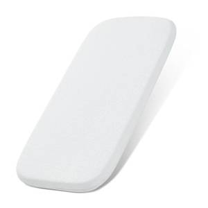 lot 1879 image: NeoBorn Baby Bassinet Mattress Pad, 33 x 18 x 2 Inch, Dual-Sided Foam