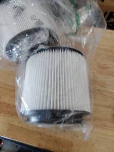 lot 1892 image: Pleated Panel Air Filter with Circular Filter Assembly