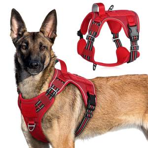 lot 2227 image: rabbitgoo Tactical Dog Harness for X-Large, No Pull Military Service Vest