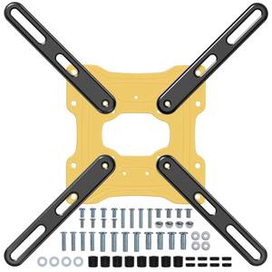 lot 2249 image: monTEK VESA Extension Bracket Kit, 52-Pc, 32-55 Inch TVs, 66 lbs