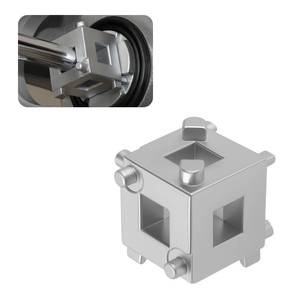 lot 2266 image: Car Cube Brake Caliper Compression Tool with 38 Square Drive Hole,6 Sides Brake Piston Tool for Adjusting Pistons,Steel Car Accessories Rear Brakes Caliper Tools for Disc Brakes