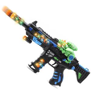 lot 2303 image: DaoDaoZhu Dinosaur Light Up Toy Gun with Sound Effects, Toy Guns for Kids