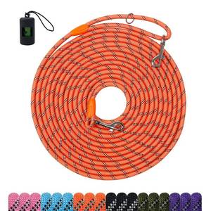 lot 2329 image: Tairro Long Dog Training Leash��Heavy Duty Reflective Rope Lead for Small Medium Large Dogs ��6FT 10FT 15FT 30FT 50FT for Training, Walking, Backyard, Camping