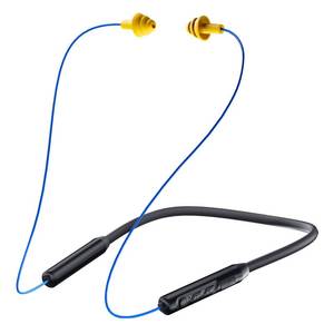 lot 2335 image: MIPEACE Bluetooth Earplug Headphones, Neckband Wireless Earbuds earplugs-29db Noise Reduction isolating in-Ear earplug Earphones and Controls,IPX6 sweatproof,20Hour Battery(Blue)