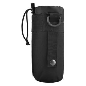lot 2337 image: TRIWONDER Tactical Water Bottle Pouch Molle Accessories Water Bottle Sleeve Bag Hydration Attachment Travel Outdoor Sports Gear (Black)