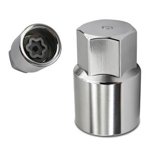 lot 4155 image: YUPIKJI D-Wheel Locking Nut Removal Tool, Lug Nut Key, Lost Lock Nut Key Replacement for Car Tire Wheel Dismantling Maintenance, Anti-Theft Lug Nuts Socket Remover Compatible with Most Cars