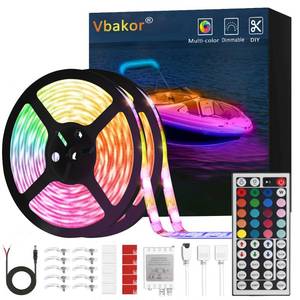 lot 4156 image: Boat Strip Lights Waterproof 32.8FT, 12v RGB Marine Pontoon Boat Lights