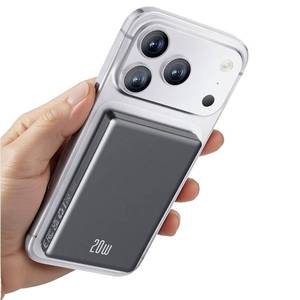 lot 4177 image: for Magsafe Power Bank iPhone, Compact 10000mAh Magnetic Portable Charger