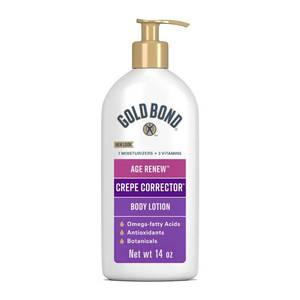 lot 4184 image: Gold Bond Age Renew Crepe Corrector Body Lotion, 14 Oz
