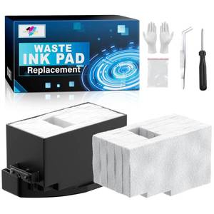 lot 4230 image: SUBLIMAKER Waste Ink Pad Replacement with Reset Software for XP-830 XP-640 XP-530 XP-630 XP-7100 XP-850 XP-950 XP-860 XP-960 XP-810 XP-820 XP-600 XP-520 Printers