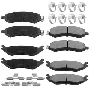 lot 5499 image: RotoForce D1084 D967 Front & Rear Ceramic Brake Pads Set Compatible With 2007-2009 Chrysler Aspen 2007-2009 Dodge Durango, For 2009-2010 Dodge Ram 1500RAM 1500 2011-2018
