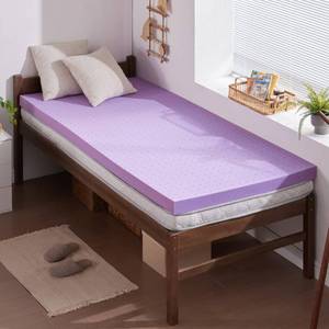 lot 5506 image: SINWEEK Mattress Topper Twin XL, 2 Inch Gel Memory Foam Mattress Topper College Dorm Ventilated Soft Mattress Pad, Bed Topper, CertiPUR-US Certified
