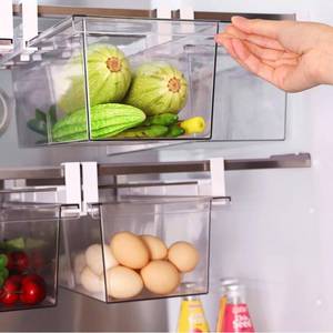 lot 5530 image: Yatmung 2 Pack Extra-Large Deli Drawer Organizer for Refrigerator Pull Out