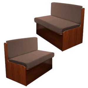 lot 5569 image: Oloepfo 4PCS Rv Dinette Cushion Covers, Outdoor Rv Sofa Covers Washable Rv Seat Covers Furniture Protector Jacquard Stretchable Camper Cushion Covers with 2 Backrest Cover & 2 Bench Cover (Coffe)