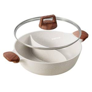 lot 5573 image: CAROTE 4.5QT Stockpot with Divider Double Flavor