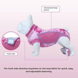 lot 6386 image: Knafe Recovery Suit for Female & Male Dogs After Surgery, Breathable Dog Onesie Cone Alternative, Anti-Licking Surgical Suit for Spay Neuter Wounds