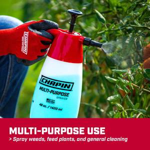 lot 6401 image: CHAPIN 10022 48-Oz Hand Pump Sprayer for Lawn & Garden,