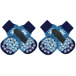 lot 6411 image: EXPAWLORER Anti Slip Dog Socks to Prevent Licking Paws, Dog Shoes for Hot Pavement, Dog Booties for Small Medium Large Senior Dogs, Traction Control Boots & Paw Protectors for Hardwood Floors
