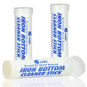 lot 6420 image: Cadie Steam Iron Bottom Cleaner Stick �� Removes Build-Up Starch, Melted Fabric, Glue from Hot Iron �� Eliminates Sticky Residue On Any Iron Soleplate on The Market - Easy to Use �� 3 Pack
