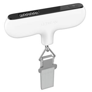 lot 6424 image: Ultrean Luggage Scale with Power Display, 110lb Digital Suitcase Weight Scale for Travel, Portable Handheld Baggage Scale with Ergonomic Curved Handle, Battery Included