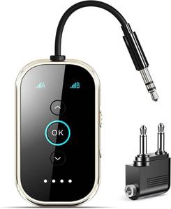 lot 6441 image: Bluetooth 5.4 Transmitter Receiver �� AirplaneTVGym Wireless Audio Adapter