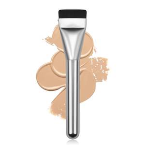 lot 6444 image: BEAUTYFACTOR Flat Foundation Brush,Korean Makeup Brush Spatula Facial Brush