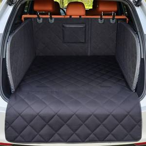 lot 7971 image: REEVAA SUV Cargo Liner for Dogs, Trunk Cover with Foam Side Walls, XL