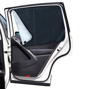 lot 8033 image: Lechin Magnetic Car Side Window Sun Shades for Baby, 2 PCS, 31.5 x 20 in