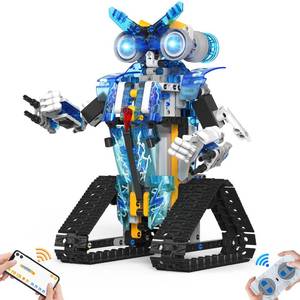 lot 9143 image: Robot Building Toys Stem Projects for Kids Ages 9-12, Remote & App Controlled Programmable Robot Building Blocks Science Kits Educational Birthday Xmax Gifts for 8-16 Year Old Teenage Boys Girls