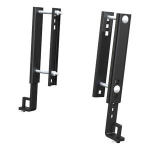 lot 9170 image: CURT 17516 TruTrack 10 Adjustable Weight Distribution Brackets, 2-Pack