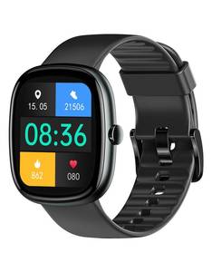 lot 10259 image: Fitness Tracker, No Bluetooth No APPPhone Needed, 1.8 Fitness Watch Black