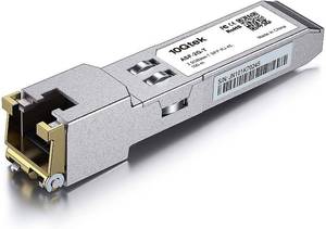 lot 10267 image: 10Gtek 2.5G SFP-T, 2.5GBase-T, SFP to RJ45, Compatible with Fortinet, Netgear, TP-Link and Other Open Switches